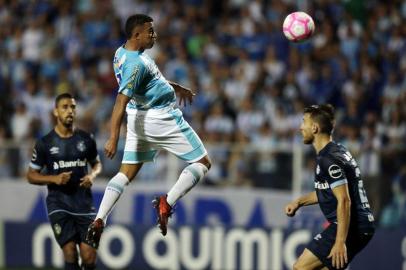  

FLORIANÓPOLIS, SC, BRASIL, 29-10-2017: Avaí x Grêmio pela série A do Brasileirão.