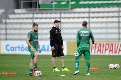  CAXIAS DO SUL, RS, BRASIL, 30/10/2017 - Equipe do Esporte Clube Juventude treina para o próximo confronto. (Marcelo Casagrande/Agência RBS)