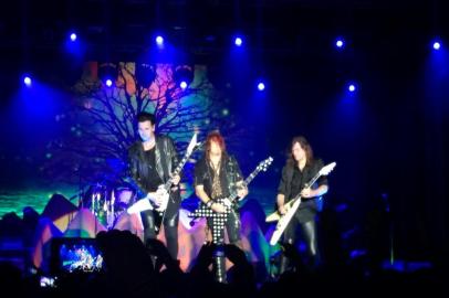 Helloween toca em Porto Alegre , no Pepsi on stage , na turnê Pumpkins United