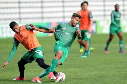  CAXIAS DO SUL, RS, BRASIL, 30/10/2017 - Equipe do Esporte Clube Juventude treina para o próximo confronto. (Marcelo Casagrande/Agência RBS)