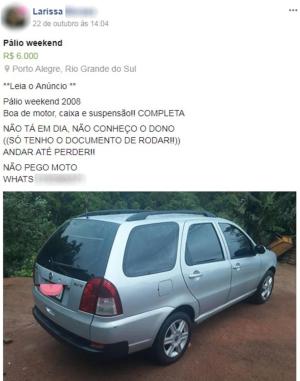 FACEBOOK / Reprodução