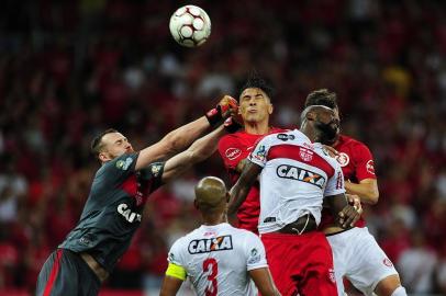  

PORTO ALEGRE, RS, BRASIL - 03/11/2017 - Inter e CRB se enfrentam no estádio Beira-Rio na noite desta sexta-feira. (André Ávila/Agência RBS)