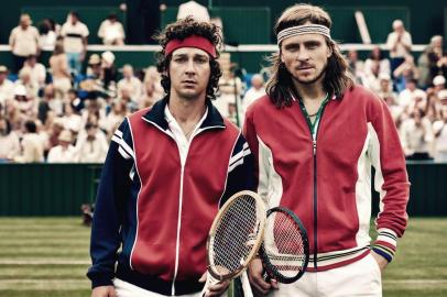 Filme recria a mítica partida entre Björn Borg e John McEnroe no torneio de tênis de Wimbledon, em 1980