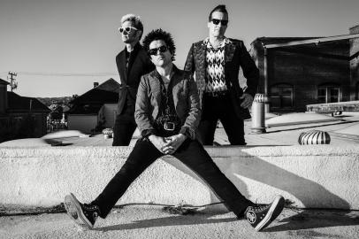 banda green day, que está lançando o disco revolution radio