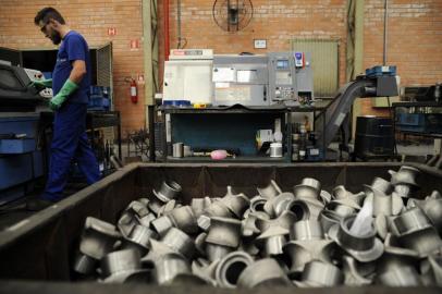  CAXIAS DO SUL, RS, BRASIL, 07/11/2017 - A Metalúrgica Buzin pretende fazer parte da  Rota Industrial, projeto turístico que pretende levar visitantes para conhecer empresas da região. (Marcelo Casagrande/Agência RBS)