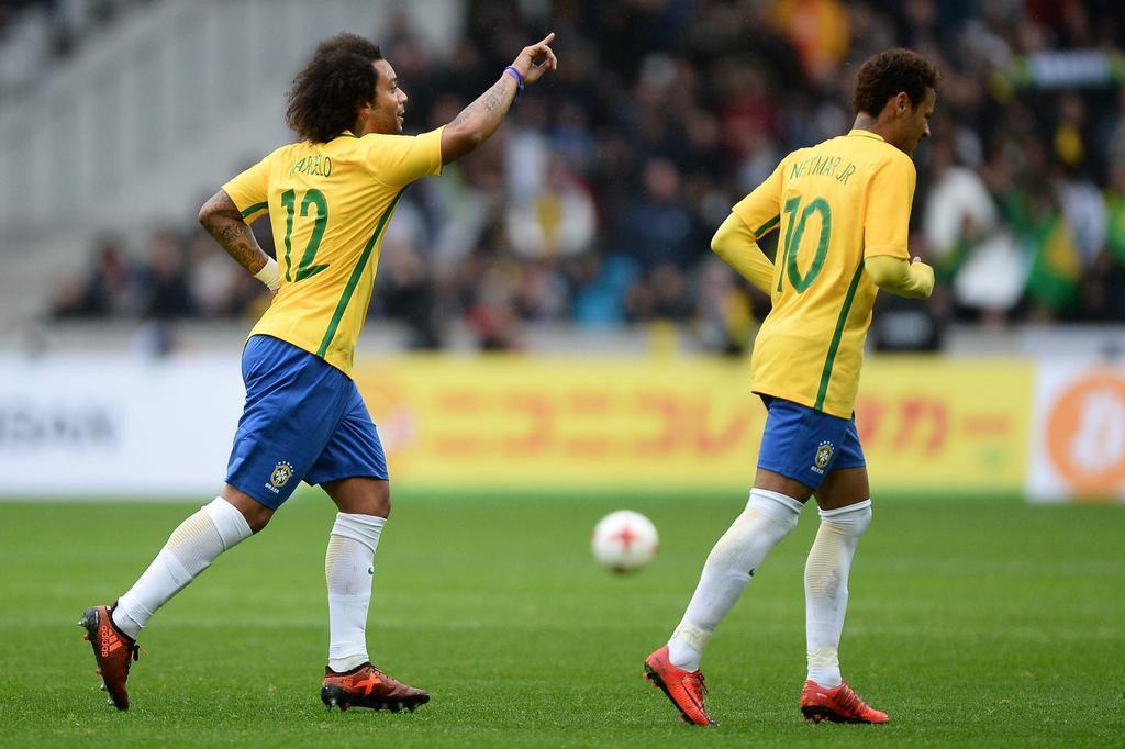 Brasil treina no Wembley à véspera de jogo contra Inglaterra