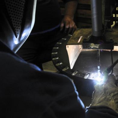  CAXIAS DO SUL, RS, BRASIL, 07/11/2017 - A Metalúrgica Buzin pretende fazer parte da  Rota Industrial, projeto turístico que pretende levar visitantes para conhecer empresas da região. (Marcelo Casagrande/Agência RBS)