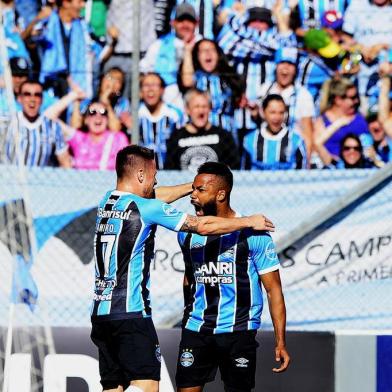  

Caxias, RS, BRASIL, 12/11/2017 - Jogo do Grêmio x Vitória, que ocorre em Caxias (FOTOGRAFO: MATEUS BRUXEL / AGENCIA RBS)