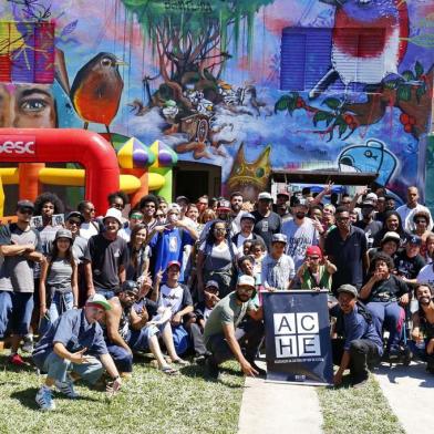  

PORTO ALEGRE, RS, BRASIL 12/11/2017 - Iinauguração da Casa da Cultura Hip Hop de Esteio. (FOTO: ROBINSON ESTRÁSULAS/AGÊNCIA RBS)