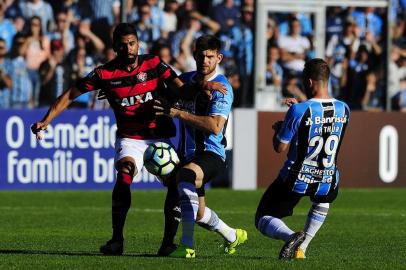  

Caxias do Sul, RS, BRASIL, 12/11/2017 - Jogo do Grêmio x Vitória, que ocorre em Caxias 

(Fotógrafo: MATEUS BRUXEL/AGENCIA RBS)