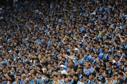  

PORTO ALEGRE, RS, BRASIL, 20-09-2017. Grêmio joga contra o Botafogo na Arena pelas  quartas da Libertadores da América. (LAURO ALVES/AGÊNCIA RBS)