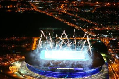  

PORTO ALEGRE, RS, BRASIL 07/12/2016 - O Grêmio recebe o Atlético-MG, na noite desta quarta-feira na Arena, no jogo de volta da decisão da Copa do Brasil. (FOTO: LAURO ALVES /AGÊNCIA RBS).