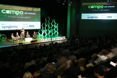  PORTO ALEGRE, RS, BRASIL, 14-11-2017.Campo em Debate O futuro do Agonegócio. Evento na PUC do Caderno Campo e Lavoura. (TADEU VILANI/AGÊNCIA RBS)