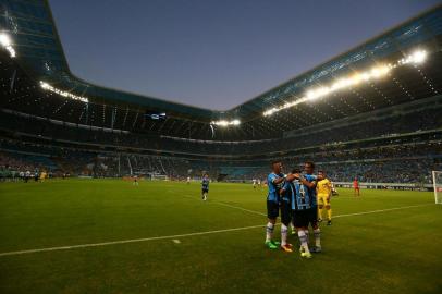  

PORTO ALEGRE, RS, BRASIL - 15/11/2017 - O Grêmio recebe o São Paulo na Arena na noite desta quarta-feira. O jogo vale pela 35ª rodada do Brasileirão. (Lauro Alves/Agência RBS)