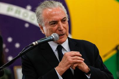 (Itú - SP, 15/11/2017) Cerimônia de Outorga de Título de Cidadania Ituana ao senhor José Eduardo Bandeira de Mello. Discurso do Presidente da República, Michel Temer. Foto: Marcos Corrêa/PR