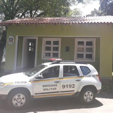 PORTO ALEGRE, RS, BRASIL, 15-11-2017.
Posto policial de Ipanema foi reformado por moradores.
IMAGEM: Cristian Martins/Divulgação