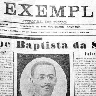  

 jornal  O Exemplo, de 12 de agosto de 1923.