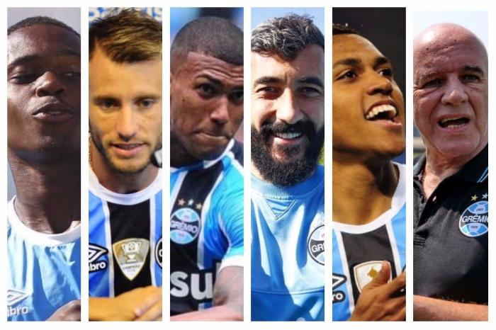 Montagem sobre fotos / Grêmio/Divulgação e Agência RBS