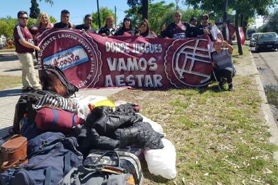 torcida lanús, grêmio, final libertadores, 21112017