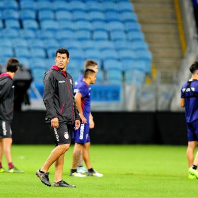 lanús, treino, reconhecimento, arena, jorge almirón