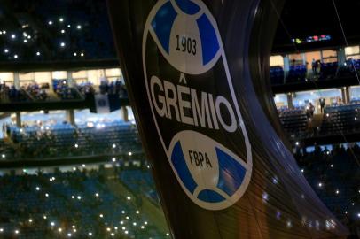  

PORTO ALEGRE, RS, BRASIL, 22.11.2017. Grêmio enfrenta o argentino Lanús, na primeira partida da final da Libertadores 2017, na Arena.

Foto: André Ávila/Agência RBS