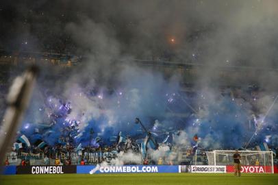  

PORTO ALEGRE, RS, BRASIL, 22/11/2017 - Grêmio enfrenta argentino Lanús, na priemeira partida da final da Libertadores 2017, na Arena (FOTOGRAFO: FELIX ZUCCO / AGENCIA RBS)
Indexador: Felix Zucco