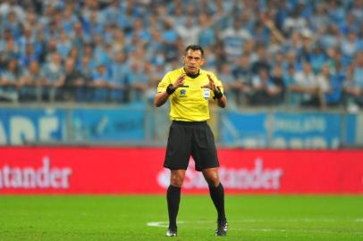  

PORTO ALEGRE, RS, BRASIL, 22.11.2017. Grêmio enfrenta o argentino Lanús, na primeira partida da final da Libertadores 2017, na Arena.

Foto: André Ávila/Agência RBS