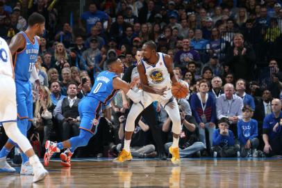 russell westbrook, oklahoma city thunder, kevin durant, golden state warriors, nba, basquete