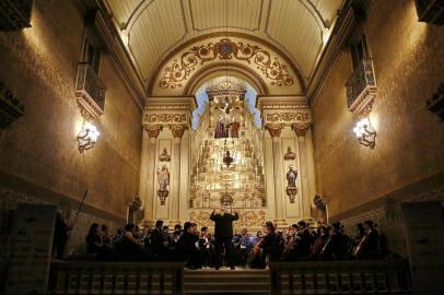  

PORTO ALEGRE, RS, BRASIL, 23/11/2017 - Entrega do restauro da capela da Igreja das Dores (Foto: André Feltes / Especial)