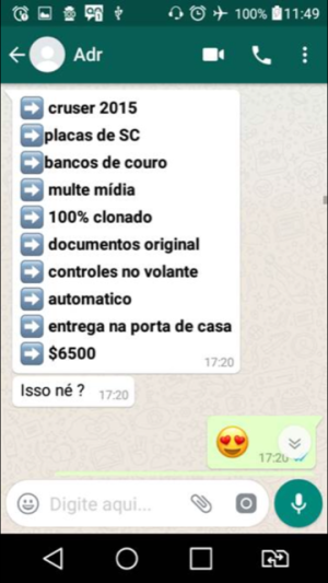 Reprodução / WhatsApp