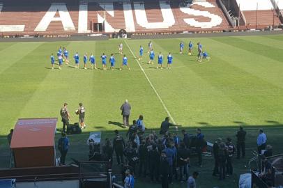 la fortaleza, grêmio, lanús, libertadores, treino, confusão, teste, árbitro de vídeo