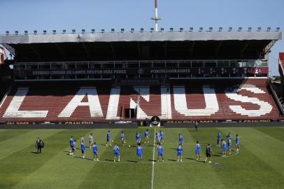  LANÚS, ARGENTINA - 28/11/2017 - Treino do Grêmio em Lanús visando o segundo jogo da final da Libertadores de 2017. (Félix Zucco/Agência RBS)Indexador: Felix Zucco