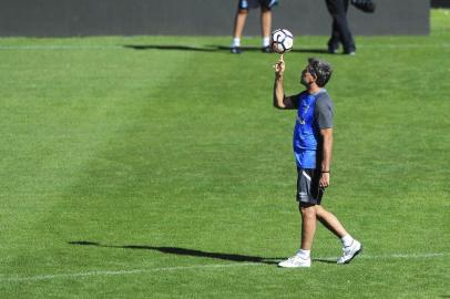  

LANÚS, ARGENTINA - 28/11/2017 - Treino do Grêmio em Lanús visando o segundo jogo da final da Libertadores de 2017. (Félix Zucco/Agência RBS)