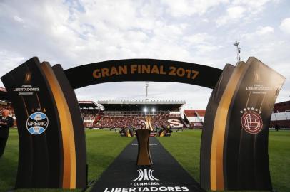  

LANÚS, ARGENTINA - 29/11/2017 - O Grêmio enfrenta o Lanús pela segunda partida da final da Libertadores de 2017. Em Porto Alegre, o time de Renato Portaluppi venceu por 1x0. (Félix Zucco/Agência RBS)
Indexador: Felix Zucco