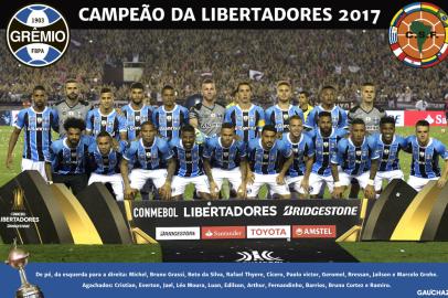 grêmio, libertadores, pôster