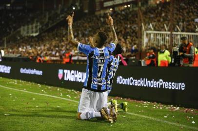  

LANÚS, ARGENTINA - 29/11/2017 - O Grêmio enfrenta o Lanús pela segunda partida da final da Libertadores de 2017. Em Porto Alegre, o time de Renato Portaluppi venceu por 1x0. (Félix Zucco/Agência RBS)
Indexador: Felix Zucco