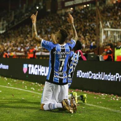  

LANÚS, ARGENTINA - 29/11/2017 - O Grêmio enfrenta o Lanús pela segunda partida da final da Libertadores de 2017. Em Porto Alegre, o time de Renato Portaluppi venceu por 1x0. (Félix Zucco/Agência RBS)
Indexador: Felix Zucco