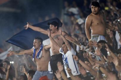  

Mexico´s Pachuca fans celebrate the victory against Mexico´s Tigres during their CONCACAF Champions League Final football match at the Miguel Hidalgo stadium in Pachuca, Hidalgo State, on April 4, 2017. / AFP PHOTO / PEDRO PARDO

Editoria: SPO
Local: Pachuca
Indexador: PEDRO PARDO
Secao: soccer
Fonte: AFP
Fotógrafo: STF