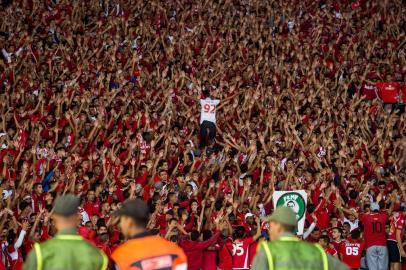  

Supporters of Wydad Athletic Club cheer for their team during the CAF Champions league semi-final football match between WAC Casablanca and USM Alger on October 21, 2017, at Stadium Mohamed VI in Casablanca. / AFP PHOTO / FADEL SENNA

Editoria: SPO
Local: Casablanca
Indexador: FADEL SENNA
Secao: soccer
Fonte: AFP
Fotógrafo: STR