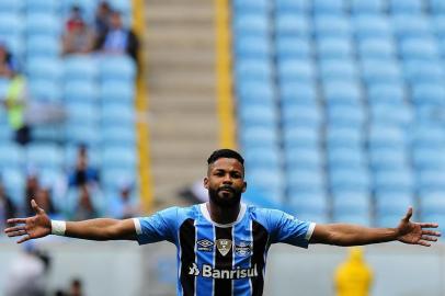  

PORTO ALEGRE, RS, BRASIL, 17.09.2017. Grêmio enfrenta a Chapecoense na Arena, em Porto Alegre, em partida válida pela 24ª rodada do Campeonato Brasileiro Série A.
Foto: Mateus Bruxel/Agência RBS