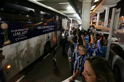 DUBAI, EMIRADOS ARABES UNIDOS -Chegada da delegação do Grêmio em Dubai(FOTOGRAFO: JEFFERSON BOTEGA / AGENCIA RBS)
Indexador: Jefferson Botega