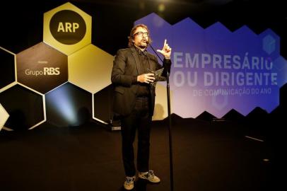 PORTO ALEGRE, RS, BRASIL, 08/12/2017 - Jantar da Propaganda - Fábio Bernardi, Empresário de Comunicação do Ano.
(Foto: André Feltes / Especial)