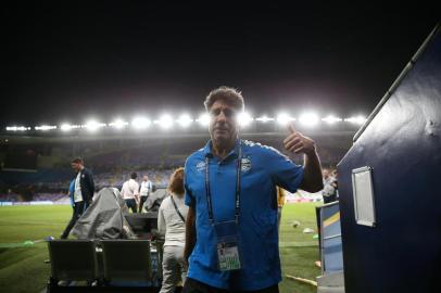  

AL AIN, EMIRADOS ÁRABES UNIDOS - 11-12-2017. Grêmio visita o Estádio Hazza bin Zayed, localizado em Al Ain, Emirados Árabes Unidos. (FOTO: JEFFERSON BOTEGA/AGÊNCIA RBS)
Indexador: Jefferson Botega