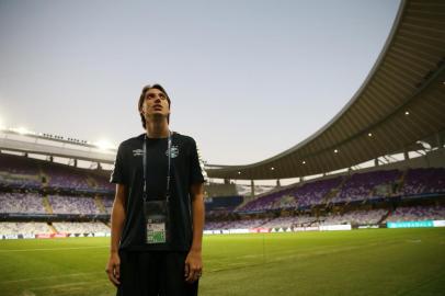  

AL AIN, EMIRADOS ÁRABES UNIDOS - 11-12-2017. Grêmio visita o Estádio Hazza bin Zayed, localizado em Al Ain, Emirados Árabes Unidos. (FOTO: JEFFERSON BOTEGA/AGÊNCIA RBS)
Indexador: Jefferson Botega