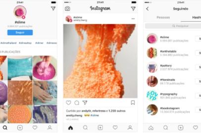 Usuários poderão seguir hashtags no Instagram 