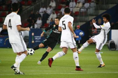  

ABU DHABI, EMIRADOS ARABES, 13-12-2017. Al-Jazira X Real Madrid pela semifinal do Mundial. (JEFFERSON BOTEGA/AGÊNCIA RBS)
Indexador: Jefferson Botega