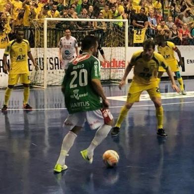  

Assoeva vence o Atlântico pelo jogo de ida da final da Liga Gaúcha de Futsal