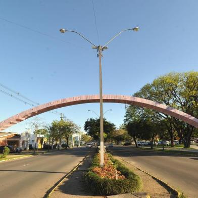  

Portico de entrada da UFSM em Santa Maria.