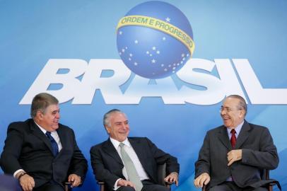 (BrasÃ­lia - DF, 15/12/2017)  CerimÃ´nia de Posse do Ministro Chefe da Secretaria de Governo da PresidÃªncia da RepÃºblica, Carlos Marun.
Foto: Alan Santos/PR