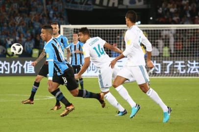  

ABU DHABI, EMIRADOS ARABES UNIDOS, 16-12-2017. Grêmio enfrenta o Real Madrid pela final do Mundial. (JEFFERSON BOTEGA/AGÊNCIA RBS)
Indexador: Jefferson Botega